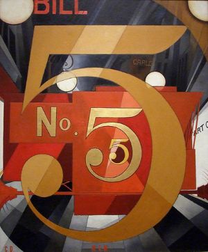 The Figure Five in Gold by Charles Demuth in the Metropolitan Museum of Art.jpg